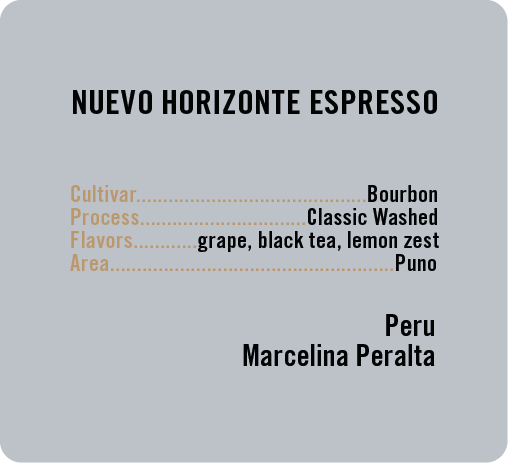 Nuevo Horizonte Espresso