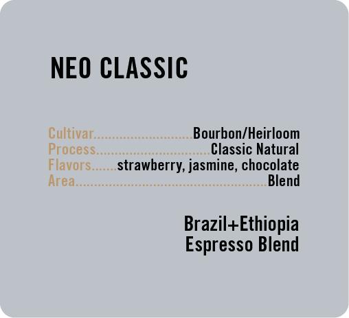 Neo Classic Espresso Blend